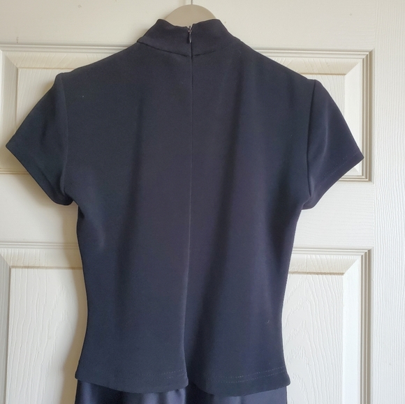 Black Floor Length Formal Evening Dress - Picture 3 of 6